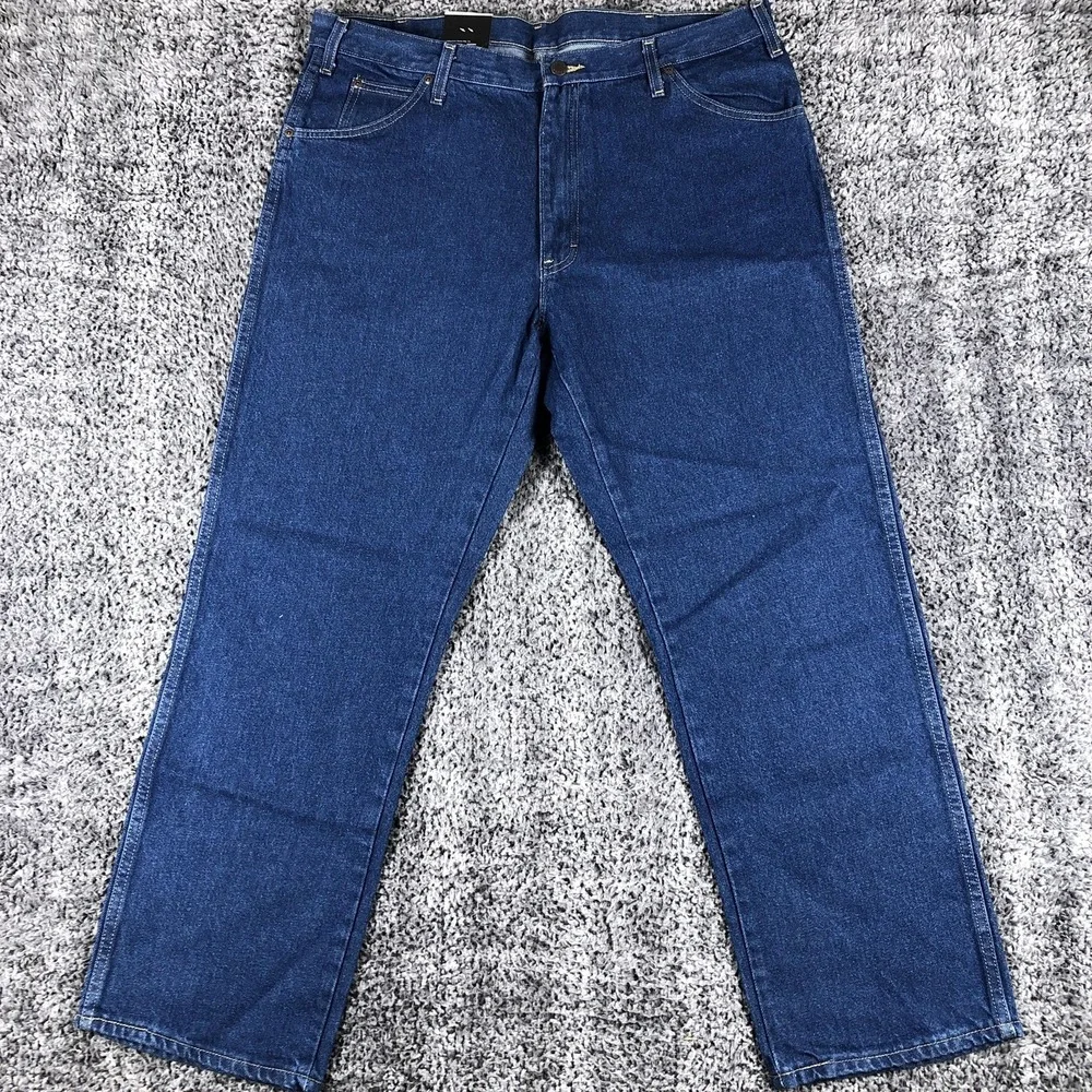 Dickies‎ Jeans Mens 38x30 Blue Regular Fit Straight Denim Medium Wash Workwear
